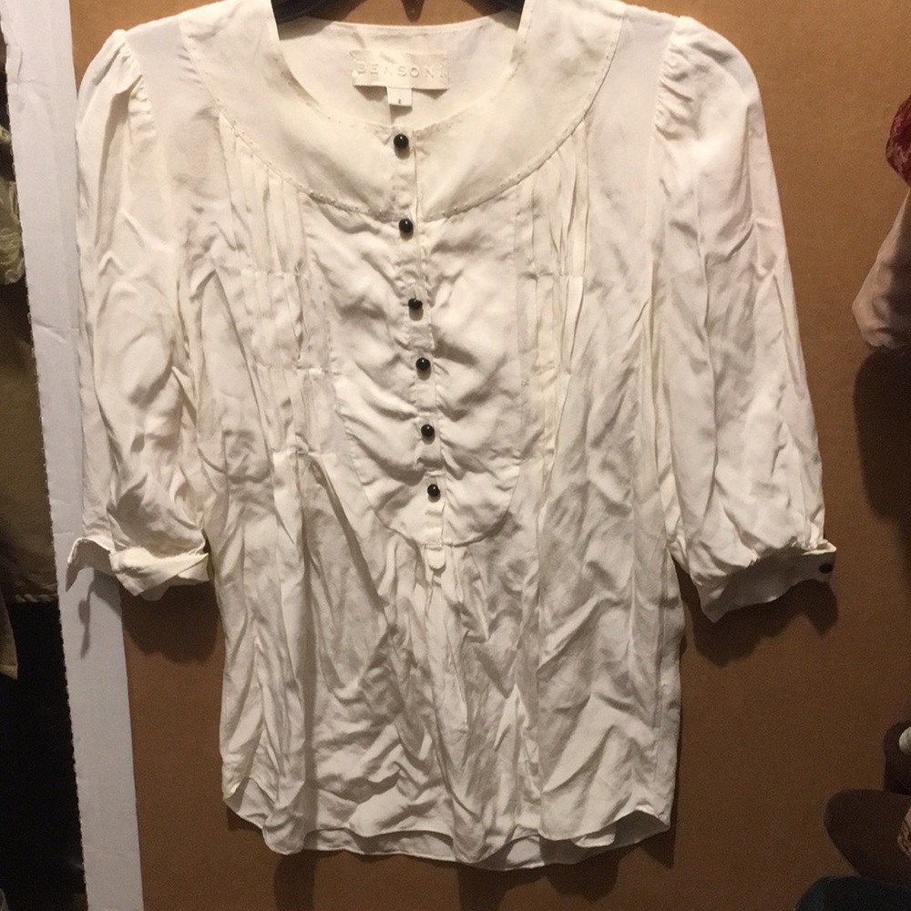 Bensoni vintage silk blouse
